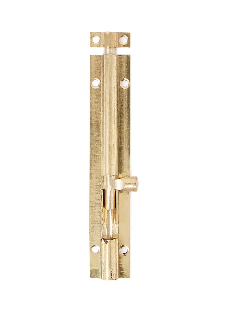 Brass Tower Bolt Gold 1/4 X 5inch 