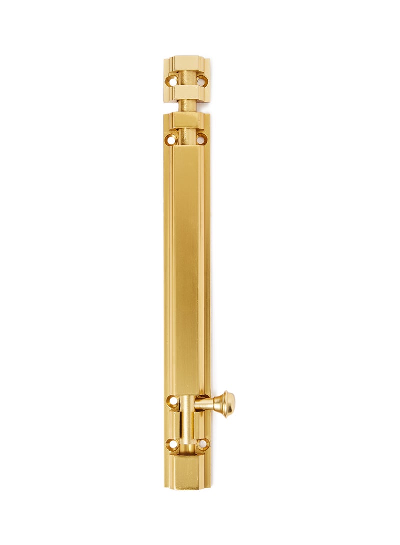 Aluminum Tower Bolt Royal Type Gold 10 X 200mm 