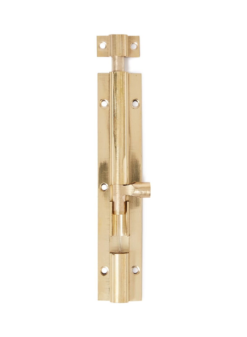 Brass Tower Bolt Gold 3/8 X 6inch