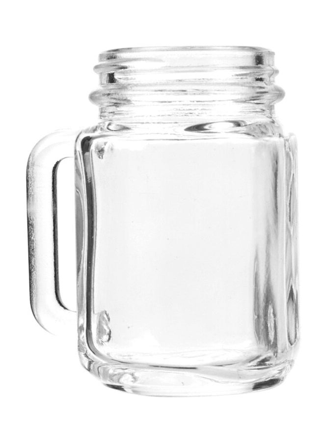 MASON - Set Of 4 Houseware Jar Shot Glass Clear 6.5 x 5.5cm - Image 1