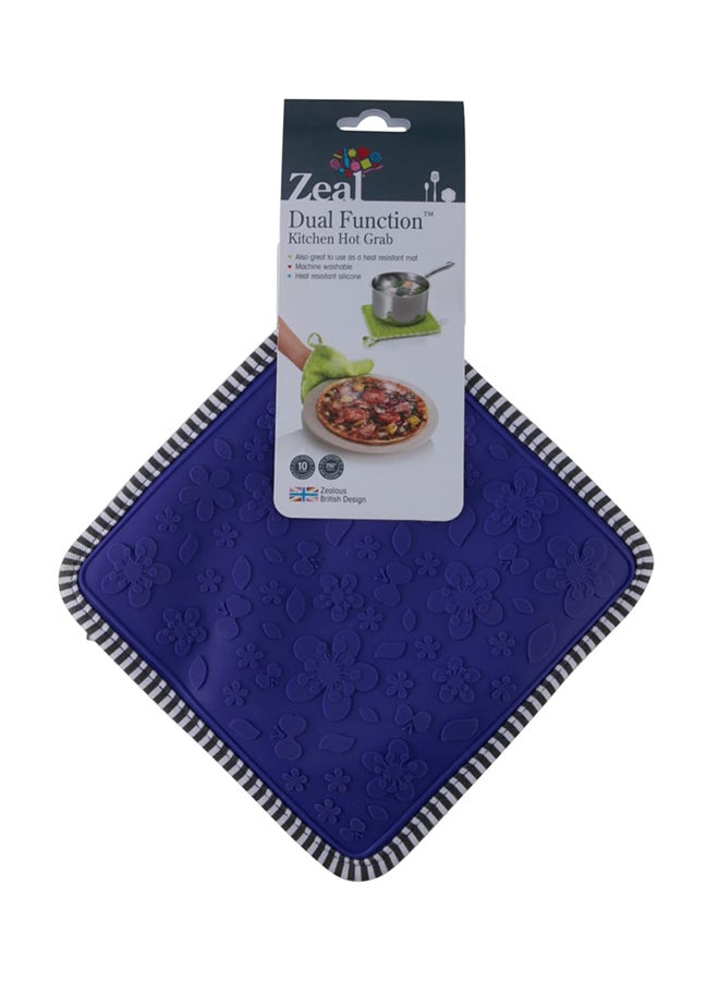 zeal Kitchen Hot Grab Blue 20 x 20cm