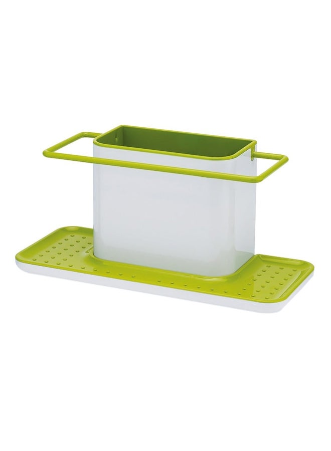 Joseph Joseph Caddy Large Sink Tidy White/Green 30.5 x 13 x 15cm  - Image 1