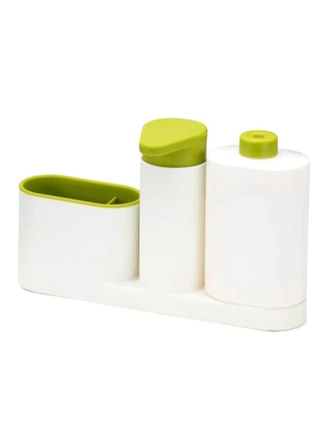 Joseph Joseph Sink Tidy Set White/Green  - Image 1
