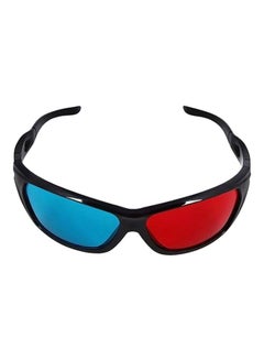 Generic 3 Dimensional Glasses For Movies And Games Black/Red/Blue  - Image 1