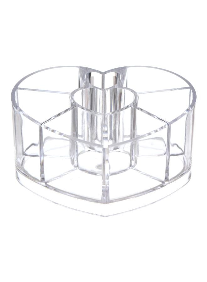 صندوق تنظيم مستحضرات التجميل من اللأكرليك شفاف - Image 1