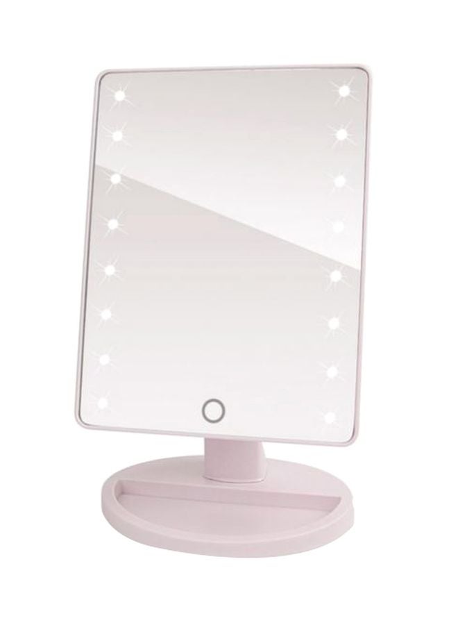 Makeup Mirror With LED Light White - Image 1