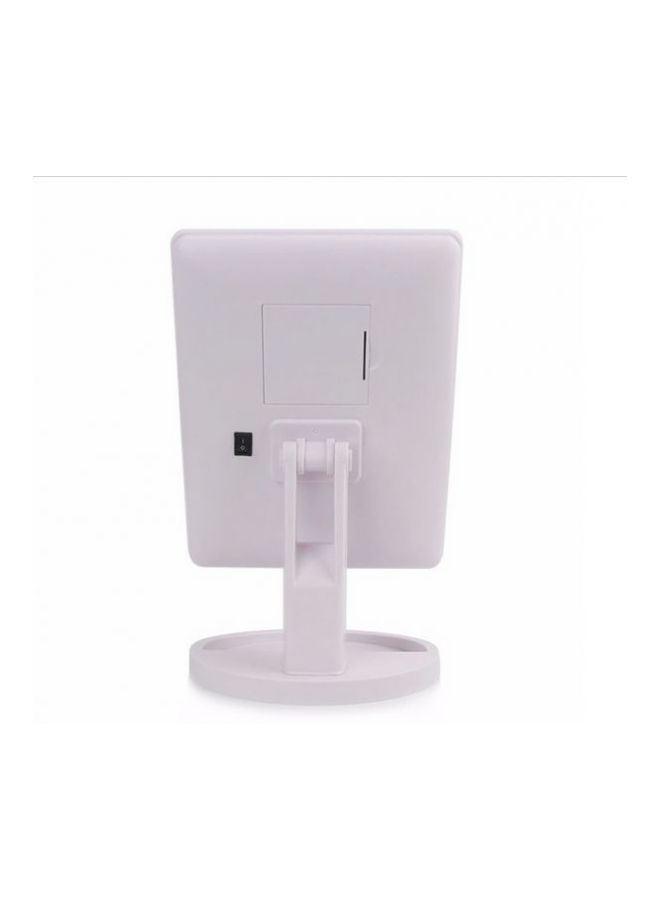 Makeup Mirror With LED Light White - Image 4