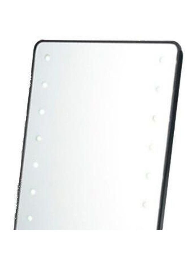 مرآة لوضع مستحضرات التجميل مع مصابيح LED أسود - Image 2