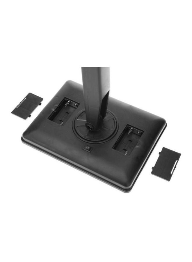 Makeup Mirror With LED Light Black - Image 3