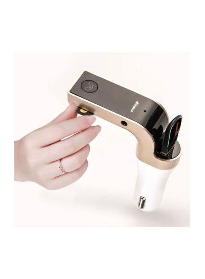 كار جي 7 شاحن USB لاسلكي مزود براديو FM - Image 2