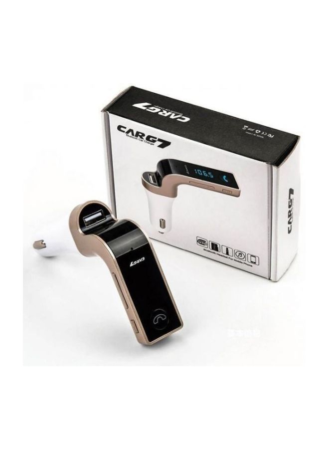 كار جي 7 شاحن USB لاسلكي مزود براديو FM - Image 5
