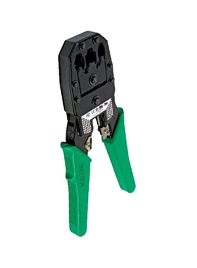 Generic Wire Cable Crimper Tool Black/Green 