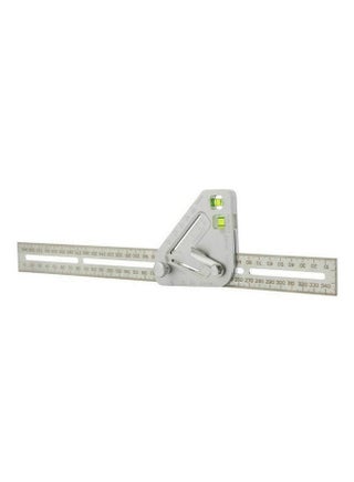 Multifunctional Woodworking Triangle Ruler Silver 35.5*2*8cm - v1568305224/N29703810A_1