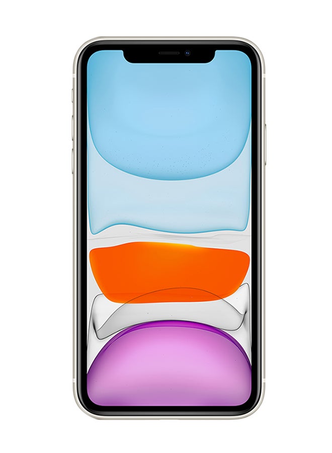Apple - iPhone 11 With FaceTime White 128GB 4G LTE - KSA Version - Image 1