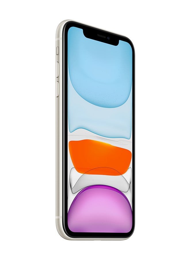 Apple - iPhone 11 With FaceTime White 128GB 4G LTE - KSA Version - Image 1