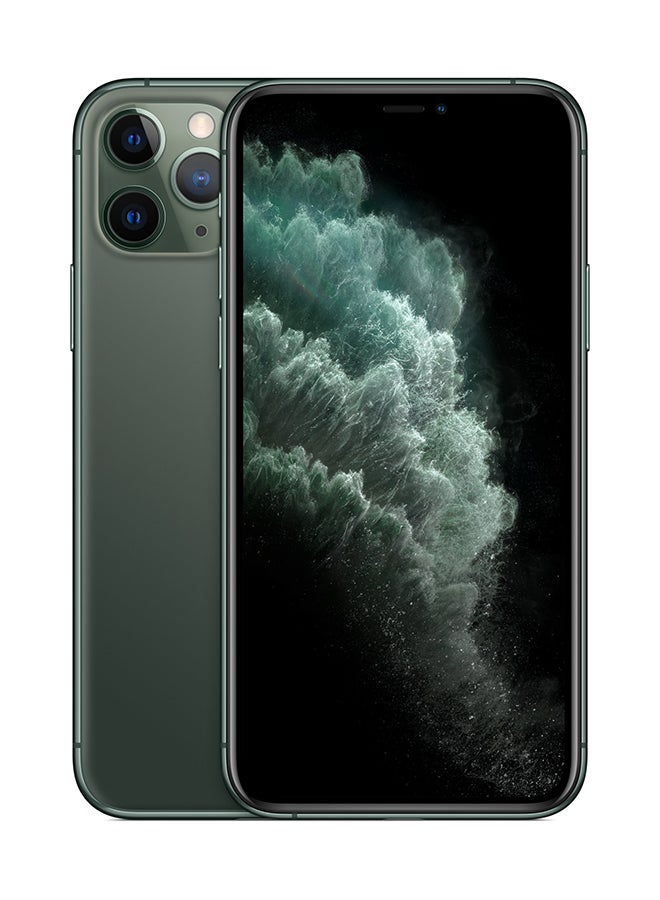 Apple - iPhone 11 Pro Max With FaceTime Midnight Green 64GB 4G LTE - KSA Specs - Image 1