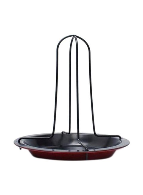 Stainless Steel BBQ Stand Black