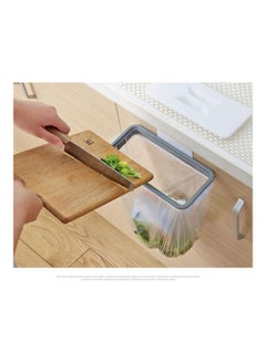 AS SEEN ON TV Attach-A-Trash Hanging Trash Bag Holder White/Grey 28x14cm  - Image 5