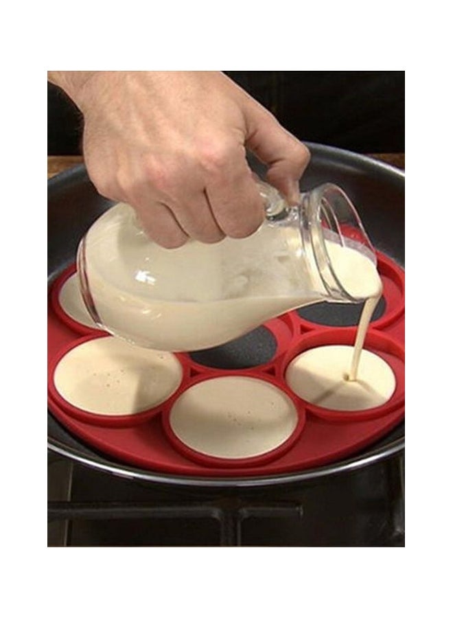 Silicone Pancake Mould Red - Image 2