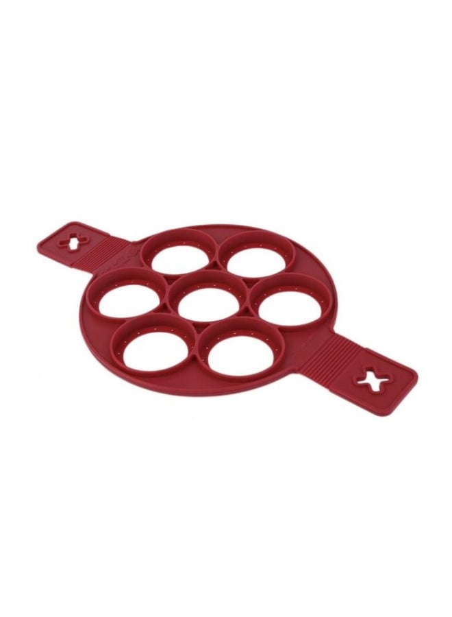 Silicone Pancake Mould Red - Image 3