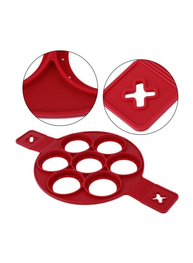 Silicone Pancake Mould Red - Image 4