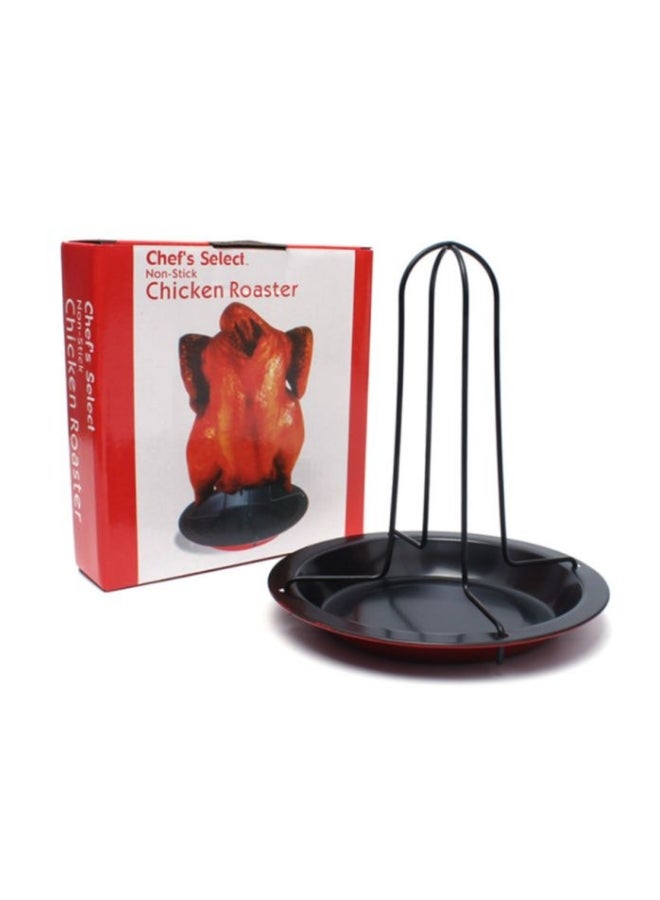 شواية دجاج من الستانلس ستيل أسود - Image 4