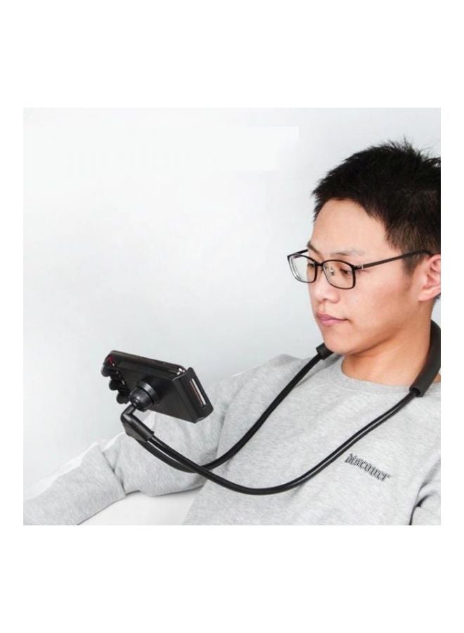 Neck Hanging Mobile Phone Mount Black - Image 2