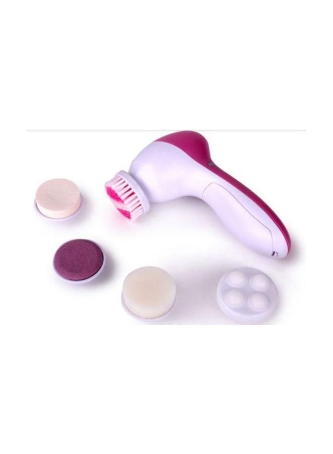5-In-1 Beauty Care Massager Set White/Purple - Image 2