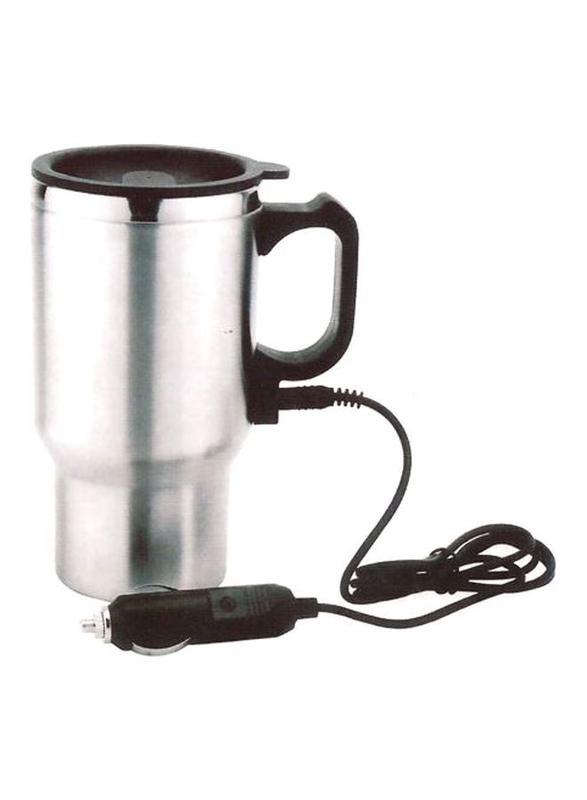 مج قهوة كهربائي أسود/ فضي One Size
