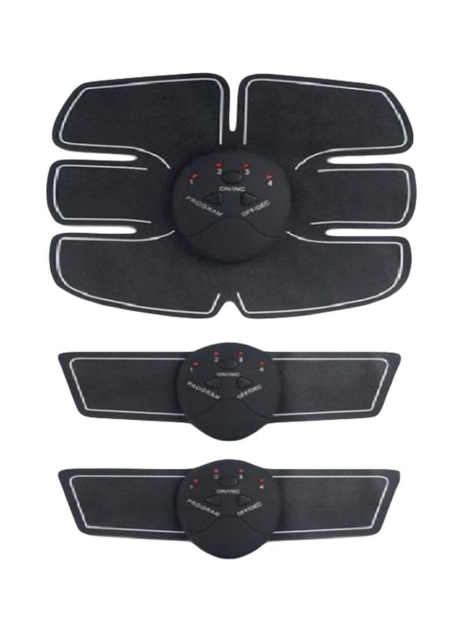 3-Piece Abdominal Muscle Toner Fitness Belt