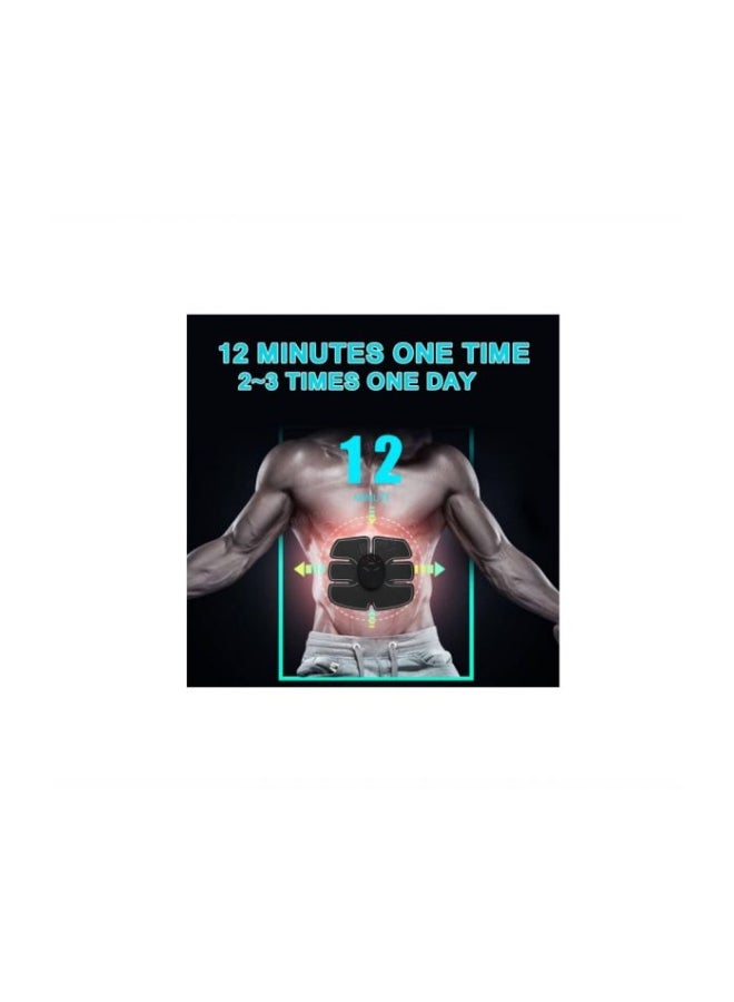 6-Piece Abdominal And Arm Muscle Trainer Set 21 x 10cm