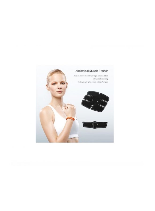 6-Piece Abdominal And Arm Muscle Trainer Set 21 x 10cm