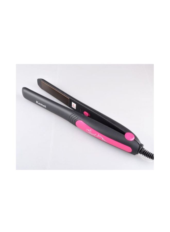 Kemei KM-328 Electric Hair Straightener Black  - Image 2
