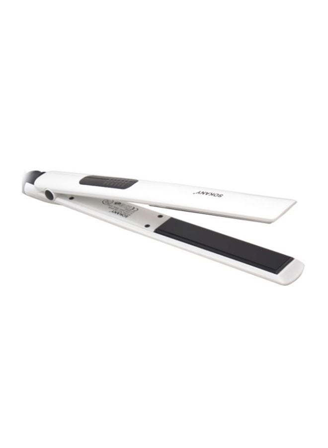 sokany HS-950B Hair Straightener White/Black - Image 1
