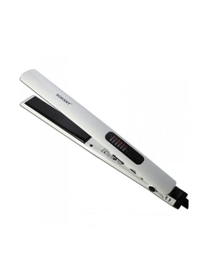 sokany HS-950B Hair Straightener White/Black - Image 2