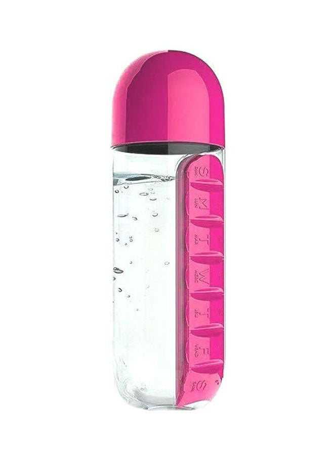Water Bottle With Pill Box - Image 1