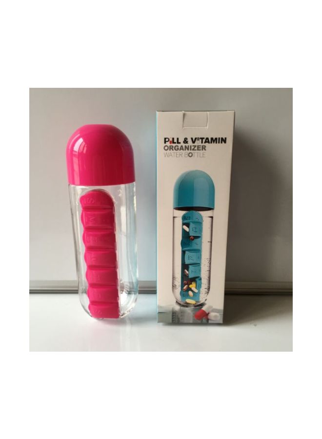 Water Bottle With Pill Box - Image 2