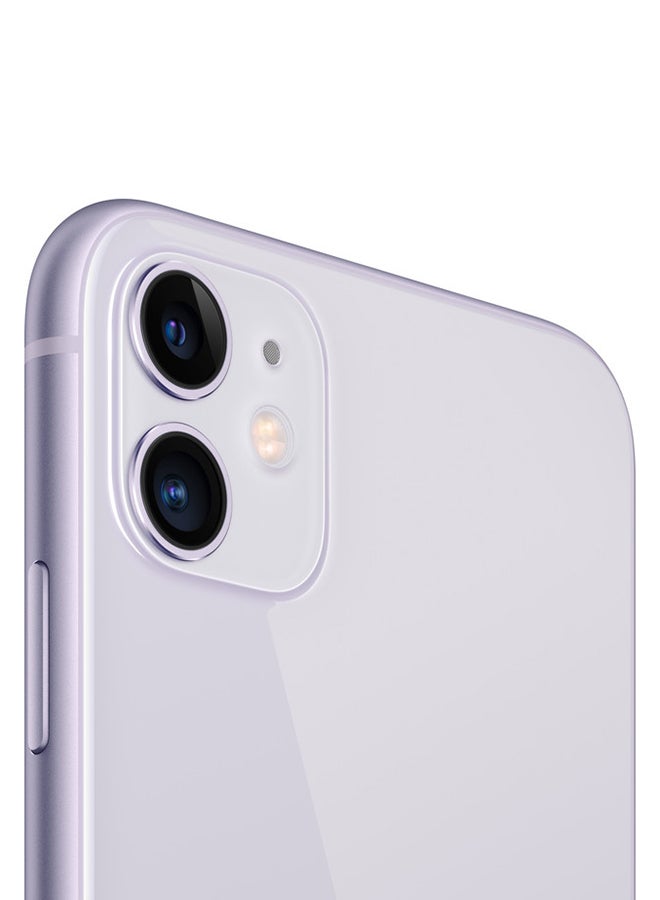 ابل  هاتف آيفون 11 مع تطبيق فيس تايم بذاكرة داخلية سعة 128جيجابايت ويدعم تقنية 4G LTE بلون أرجواني - نسخة الإمارات العربية المتحدة - Image 5