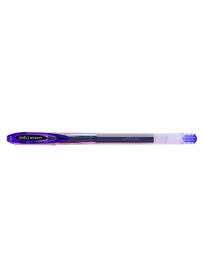 Uniball - Signo Metalic Gel 0.7Mm Pink Um-120 Violet/Clear - Image 1