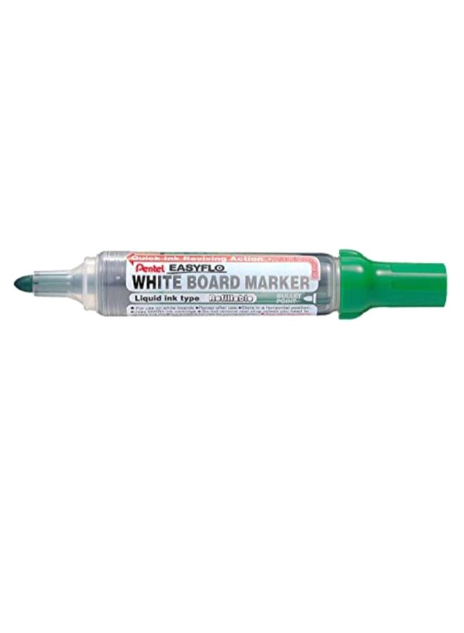 Pentel Maxiflo White Board Marker Chisel Green