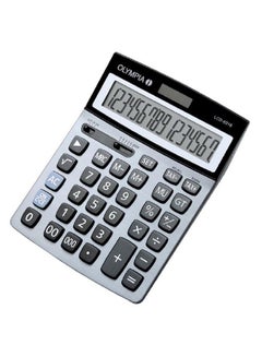 Olympia 16-Digit Desktop Calculator Grey/Black 