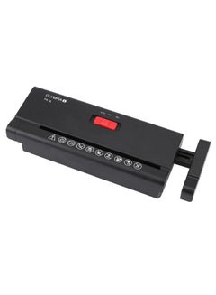 Olympia A4 Paper Sheet Shredder Black 