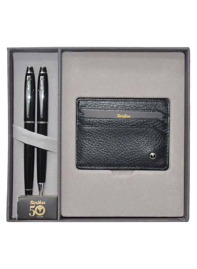 Pen Gift Set Black/Silver/Grey