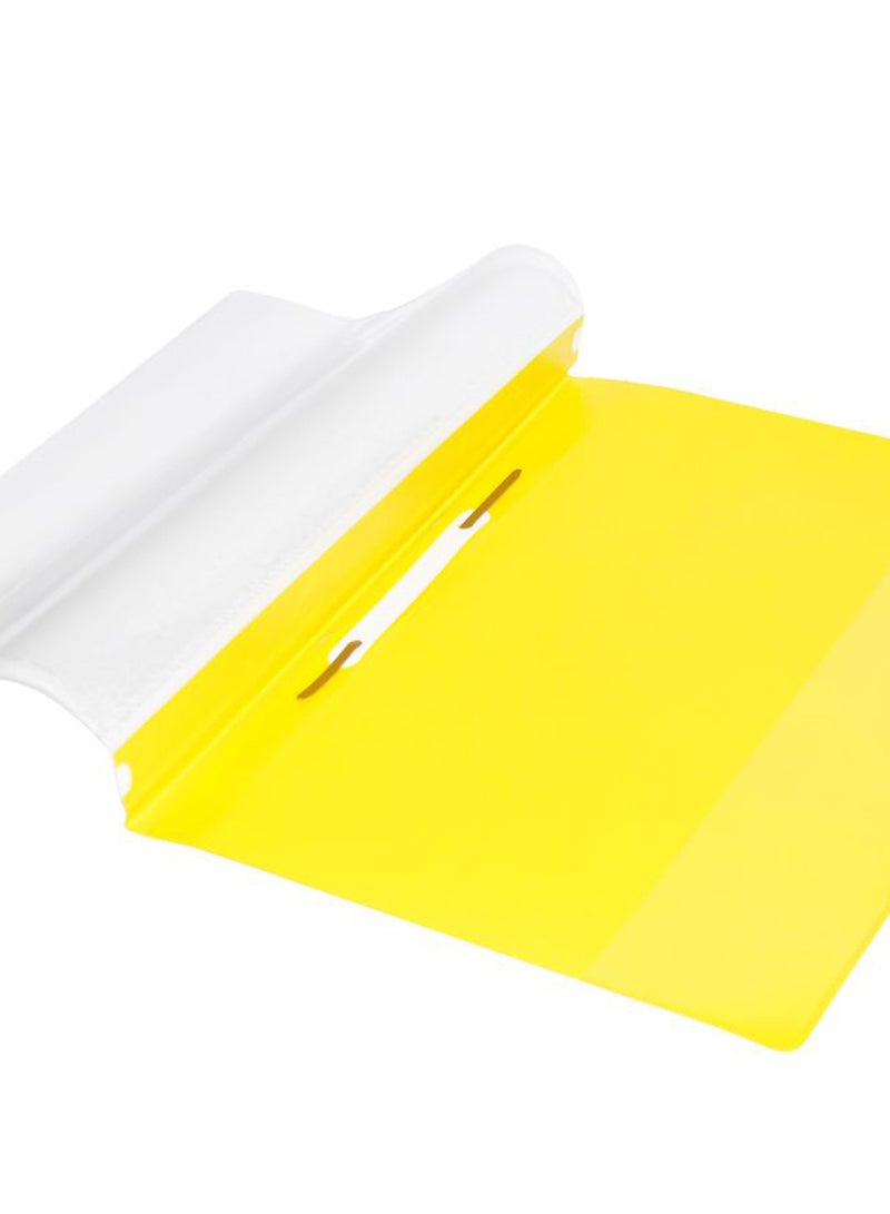 Durable 25-Piece A4 Duraplus Offer File Set Yellow/Clear - Image 2