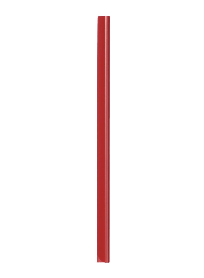 Durable 100-Piece A4 Spine Binding Bar Set Red  - Image 1