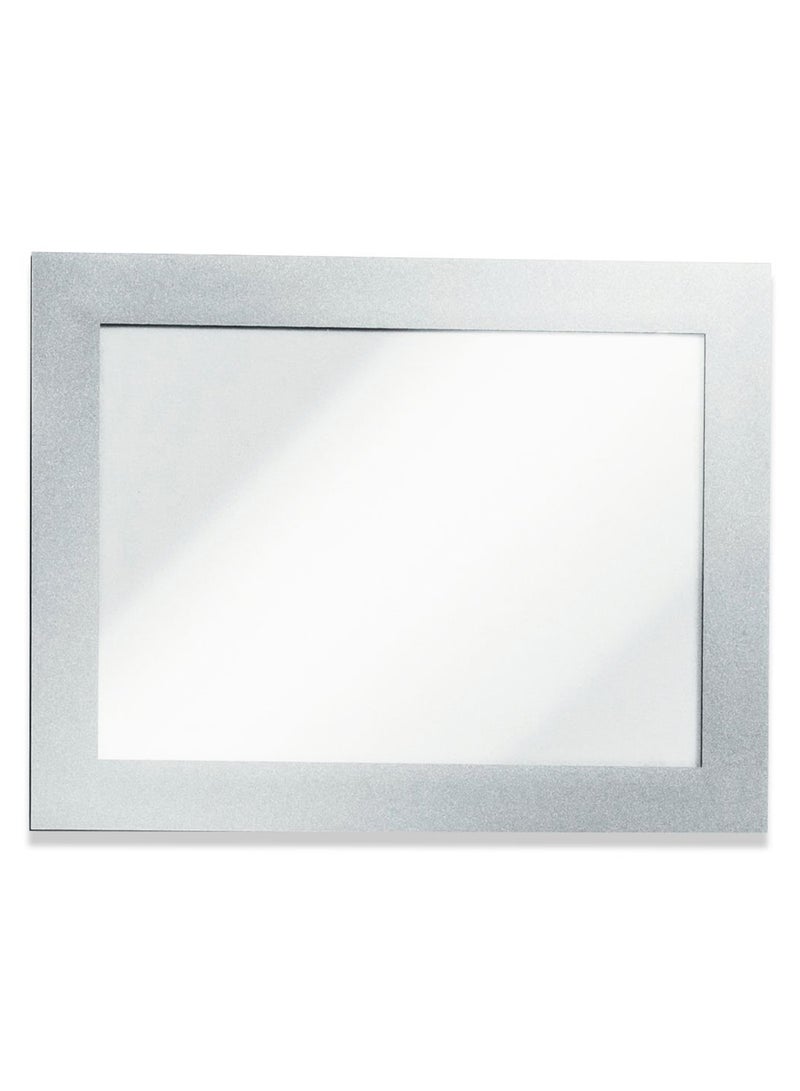 Durable 2-Piece Magnetic Frame Set Black/Clear/Grey  - Image 1