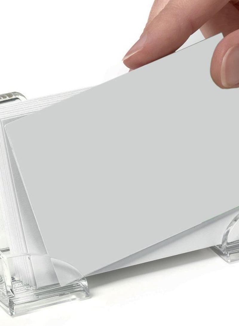 Durable Business Card Holder Clear - Image 2