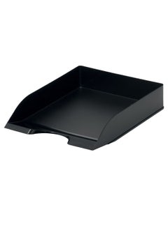 Durable A4 Opaque Letter Tray Black  - Image 1