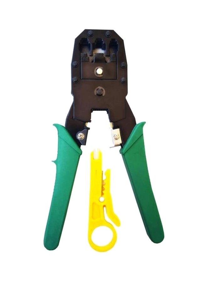 Generic Wire Cable Crimper Green/Black 