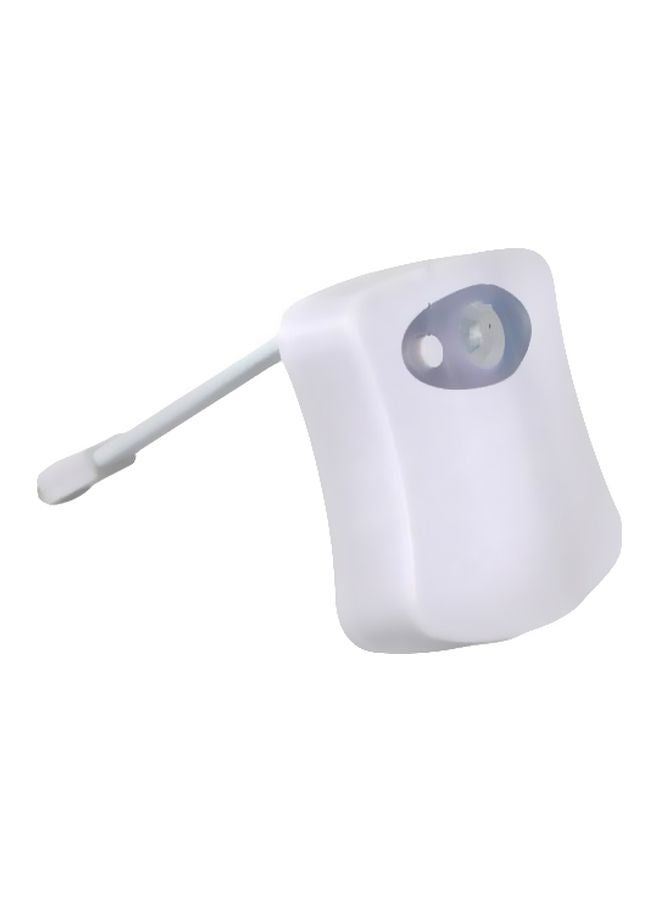Motion Sensor Toilet Night Light Multicolour 65x15x65mm - Image 1